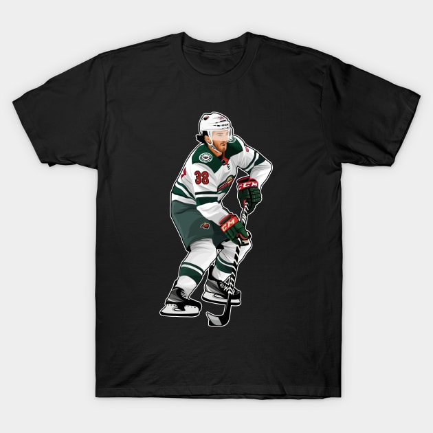 Ryan Hatman #38 Skates T-Shirt by GuardWall17